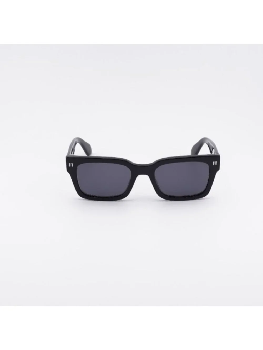 Off-White OERI108 MIDLAND 1007 Sunglasses Black Square Frame, Grey Lenses